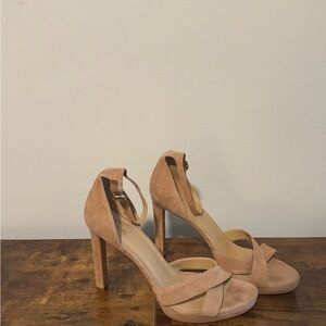 ❤️‍🔥❤️‍🔥 Michael Kors Tan High Heel Sandals